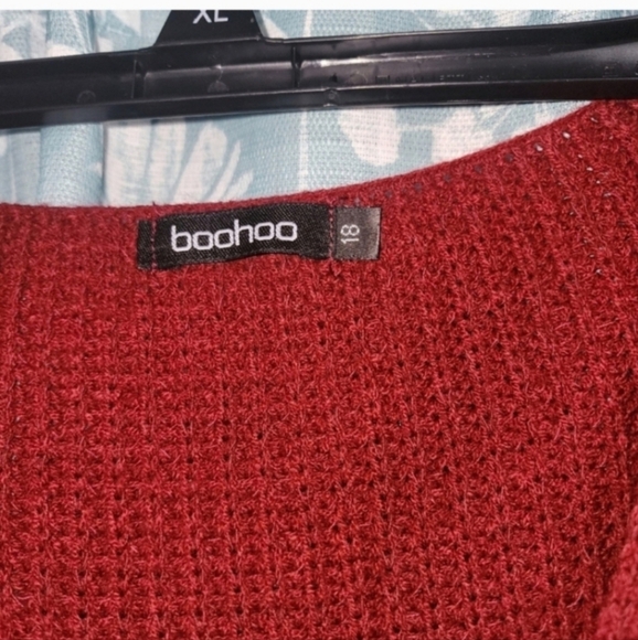 🍁🍂Gorgeous Boohoo sweater size 18 - Picture 3 of 6